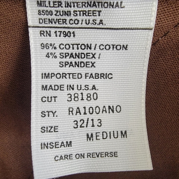 Vintage Western Rockies Slacks SZ 13 - Picture 5 of 11